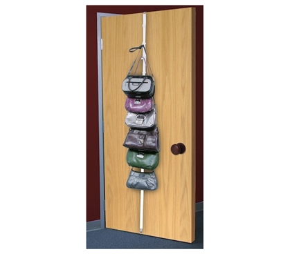 Place It Right Over Your Closet - Overdoor Accessory Organizer - Holds Many Dorm Items