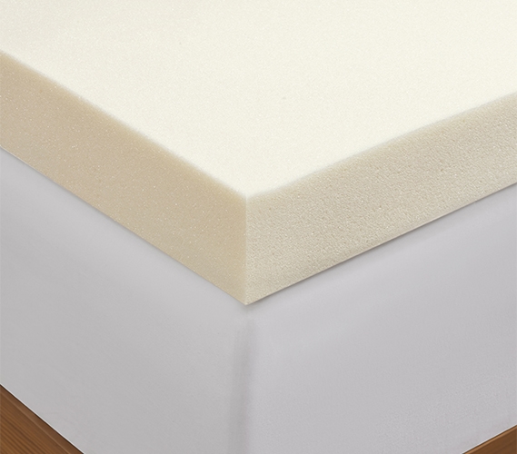 Luxury Dorm Bedding: 3" Memory Foam Twin XL Mattress Topper for College Bed  Dimensions