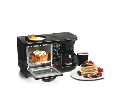Very Convenient - 3-in-1 Multifunction Breakfast Deluxe - Have A Great Meal In Your Dorm