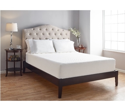 10" Serene Foam Bed in Box Twin XL Dorm Bedding