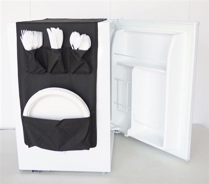 Cookin CaddyÂ® - Over the Fridge Storage Organizer Dorm Essentials