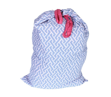 Shopping For College Essential - Molly Blue/Pink - College Laundry Bag - Need For College