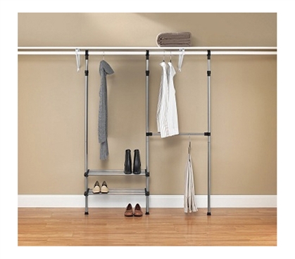 Useful Supply For College - The Complete Closet Organizational Kit - Keeps College Closet Organized