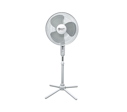 Quad Pod - 16" Oscillating Pedestal Fan Dorm Essential