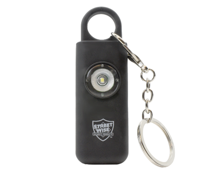 Pull Pin Keychain Alarm Self Defense Strobe Flashlight College Campus Safety Products