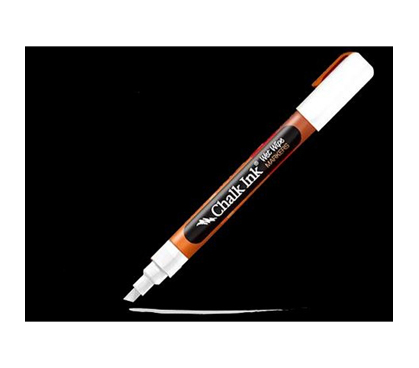 Decorate Your Dorm - Chalk Ink - Chisel-Tip White Wet Erase Marker - Great Dorm Decor Item