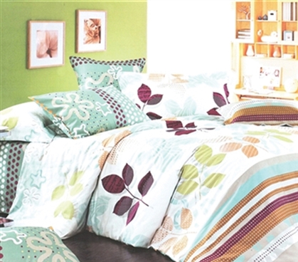 Charm Meadow Twin XL Comforter Set - College Ave Designer Series - College Shopping For Girls