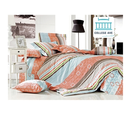Sea Breeze Twin XL Comforter Set - College Ave Designer Series - Best Twin XL Comforter