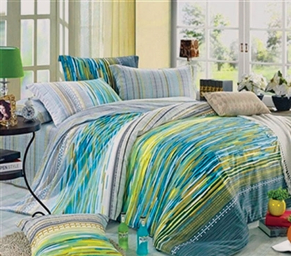 Manado Bay Twin XL Comforter Set - College Ave Designer Series - Dorm Comforters Are Essential
