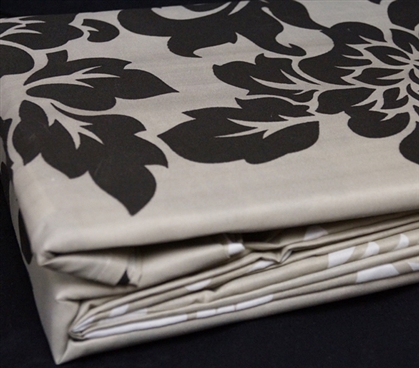 Floret Print Twin XL Sheet Set - College Ave Designer Series Extra Long Twin Sheets