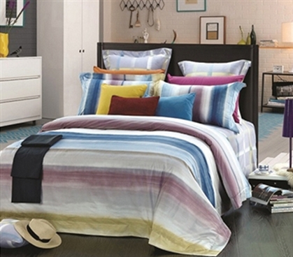 Dorm Bedding Supplies - Cyreen Twin XL Comforter Set - College Ave Designer Series - College Essential