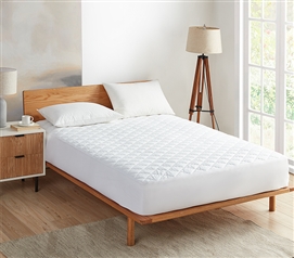 True Full Sized College Bedding Essential Bed Bug Relief Full Mattress Protector and Comfy College Mattress Pad