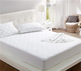 100% Pure Cotton Mattress Protector for Full Size Dorm Bed College Packing List for Freshmen