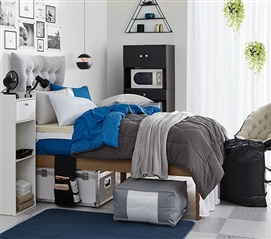 Cheap College Stuff for Freshmen Reversible Dorm Bedding Essentials Masculine Dorm Room Decor