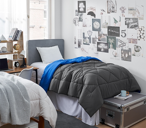 Guys College Bedding Essentials Dorm Decor Ideas for Guys Machine Washable  Dorm Comforter