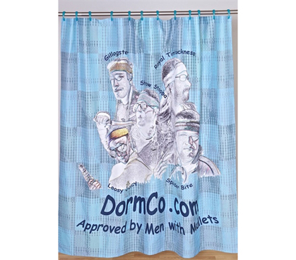 Fun Dorm Item - Custom Made Shower Curtain  - Your Image - College Accessories