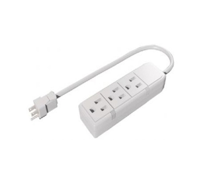Power Max 3 Outlet - Grounded Protection For College Life