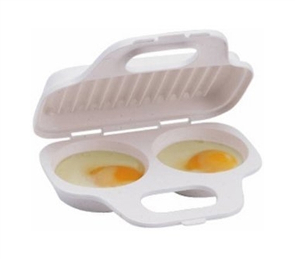 Tasty Dorm Meals - Egg Poacher - Microwave Egg Cooker - Cook Eggs In A Flash