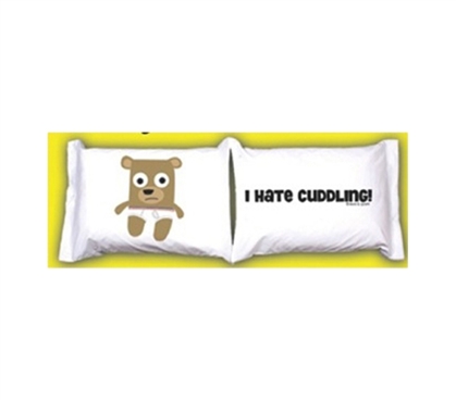 College Pillowcases I Hate Cuddling Dorm room accessory