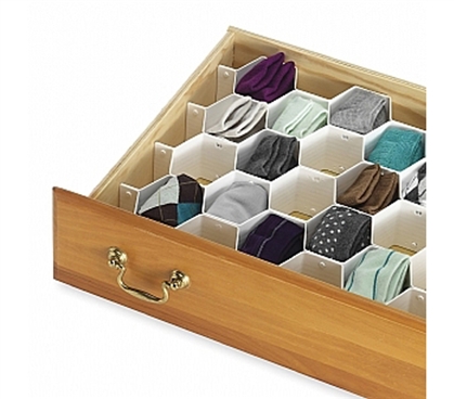 Useful For Your Dorm Stuff - Honeycomb Drawer Organizer - Keep Dorm Room Organized