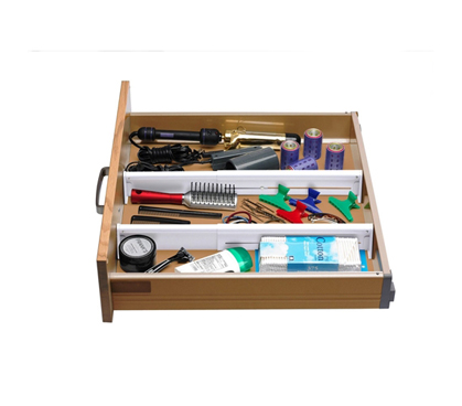 Separate Your Dorm Stuff - Adjustable Drawer Dividers - 2 Pack - Keep Dorm Room Organized