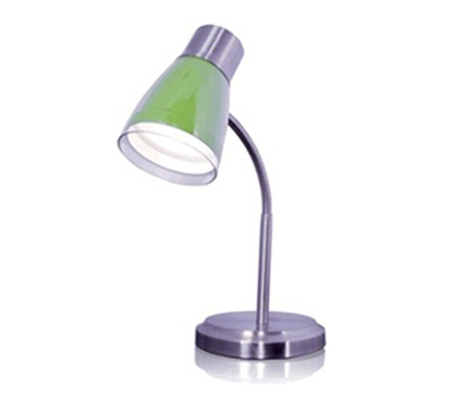 Gooseneck Desk Lamp - Lime Green Dorm room Lighting