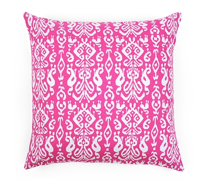 Ikat Dorm Throw Pillow Cover