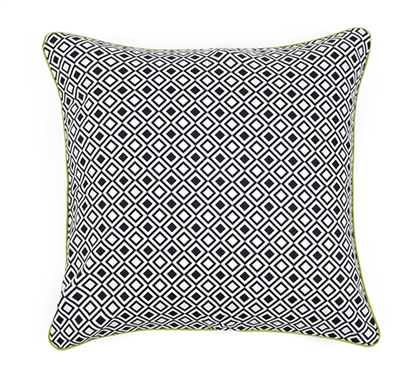 Modern Squares Dorm Throw Pillow Cover