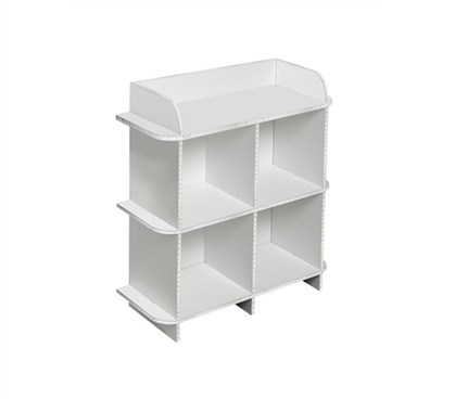 Increase Your Storage Space - Deco Dorm Storage Shelf - 4 Bin