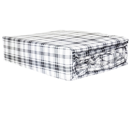 Plaid Flannel Twin XL Sheets Twin XL Bedding Extra Long Twin Sheets