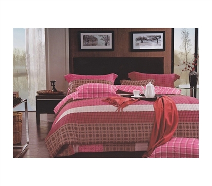 Urban Plaid Twin XL Comforter Set For Comfortable College Bedding