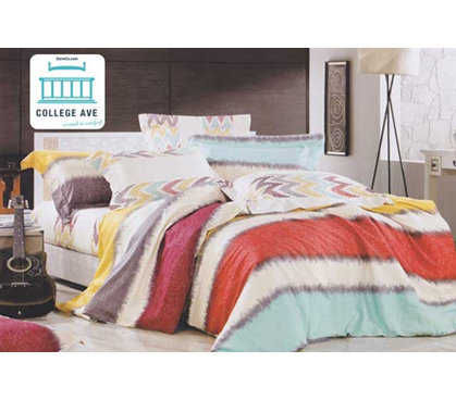 Desert Passage Twin XL Comforter Set - College Ave Designer Series - Colorful Dorm Bedding
