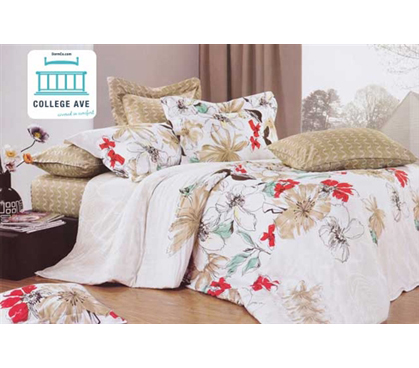 Twin XL Comforter Set - College Ave Dorm Bedding - Pure Cotton