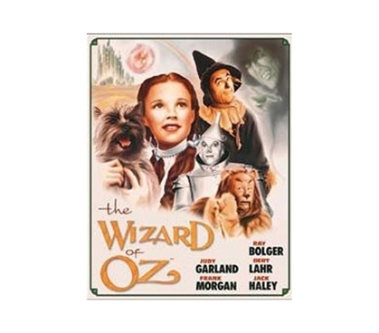 Wizard of Oz Tin Sign