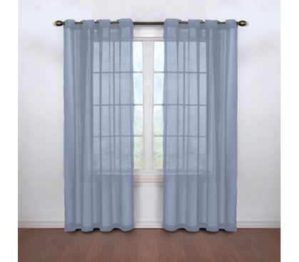 Neutralize Odors - Fresh Scent College Curtains - Blue - Add A Touch Of Elegance