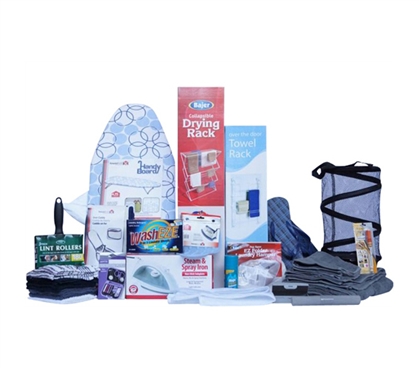 Comprehensive College Student Laundry & Bath Supplies - Premium Dorm Room Kit