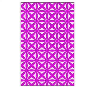 Rugs Are College Essentials - Bright-Eyed Suzy Rug - Pink and White - Add Rugs For Cheap