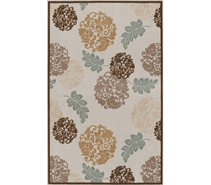 Warm & Relaxing College Decoration - Spa Style Dorm Room Rug