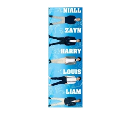 Must-Have Dorm Items - One Direction Blue Poster - Posters For College