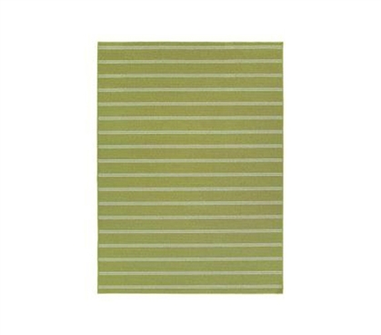 Cheap Dorm Supplies Are Needed - Classic Stripes College Rug - Lime - Cover Bare Floors