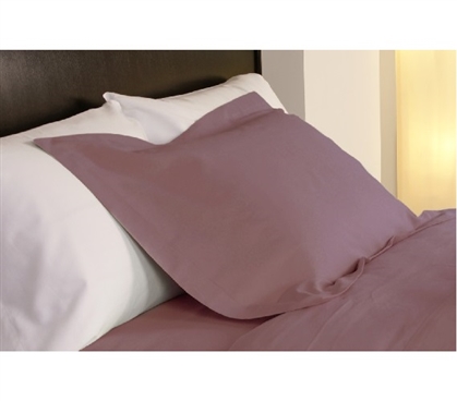 Twin XL Dorm Bedding Temperature Regulation Dorm Pillowcases - Rose Pink Dorm Essentials