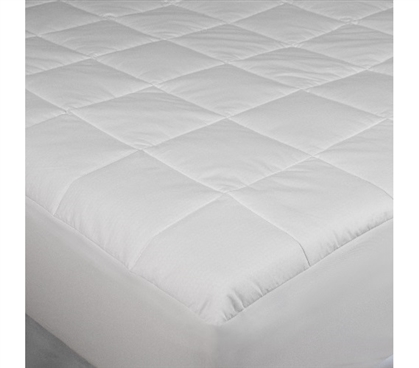 Dorm Essentials Temperature Regulation Twin XL Mattress Pad Twin XL Dorm Bedding