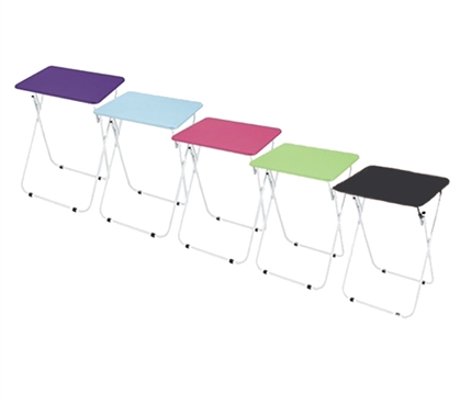 Extra Flat Space - Foldable Dorm Eating Table - Cool Dorm Furniture