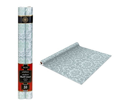 Dorm Decorating Ideas - Self Adhesive Shelf Liner - Duck Egg - Keep Shelves Protected