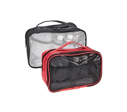5 Piece College Travel Kit - (Red or Black Available) - All College Necessities For Traveling