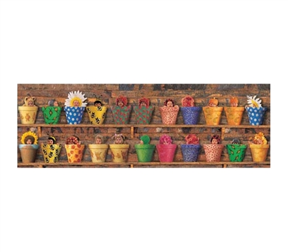 Potting Shed Babies - Anne Geddes College Poster adorable babies sit in pots like pants in super cute college room poster
