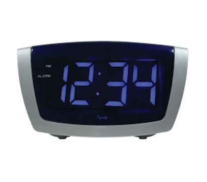 Blue LED Dorm Alarm Clock