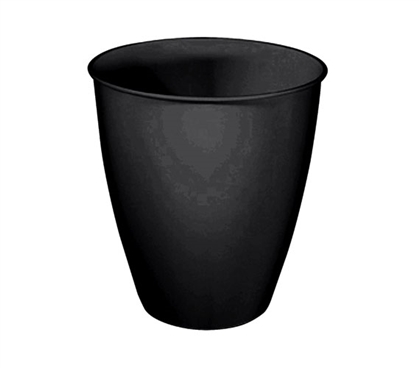 Black Dorm Room Trash Can Plastic Trash Bin for Clutter-Free Dorm Space