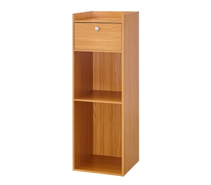 Durable Wooden Dorm Room Furniture Yak About It Beech Extra Tall College Bookcase Table