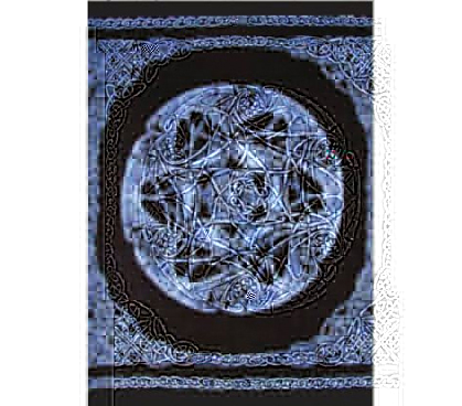 Celtic Blue Weave Tapestry